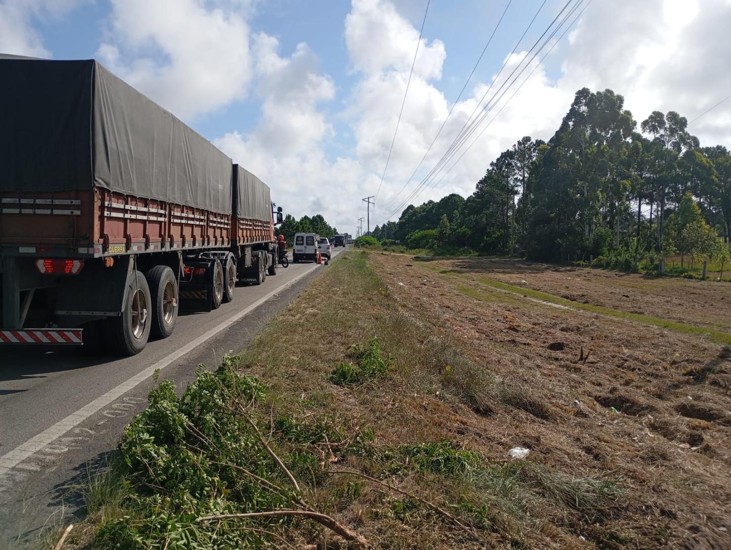 DNIT ALERTA PARA SERVIÇOS DE MANUTENÇÃO NA BR-101 ENTRE ESTREITO E SÃO JOSÉ DO NORTE