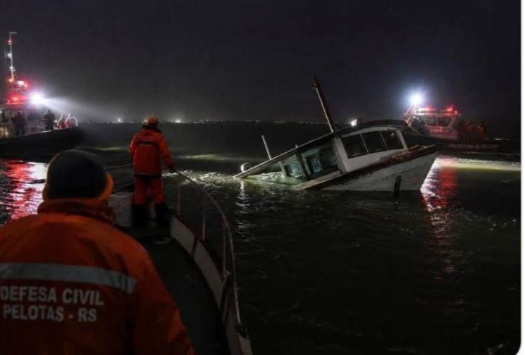 SEGUNDO CORPO É ENCONTRADO APÓS NAUFRÁGIO NA LAGOA DOS PATOS; VÍTIMA PODE SER JOVEM CONHECIDO COMO “MARCELINHO”
