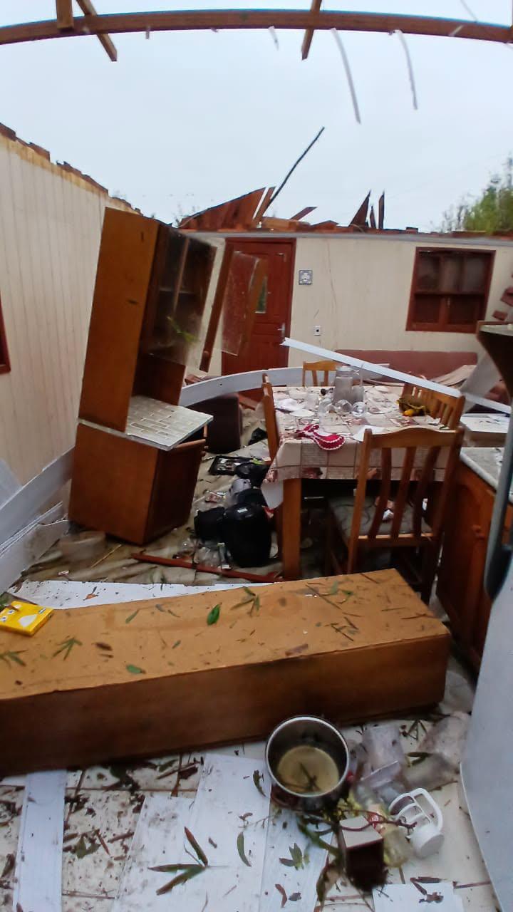 Temporal deixa 700 casas danificadas e 40 destruídas em São José do Norte