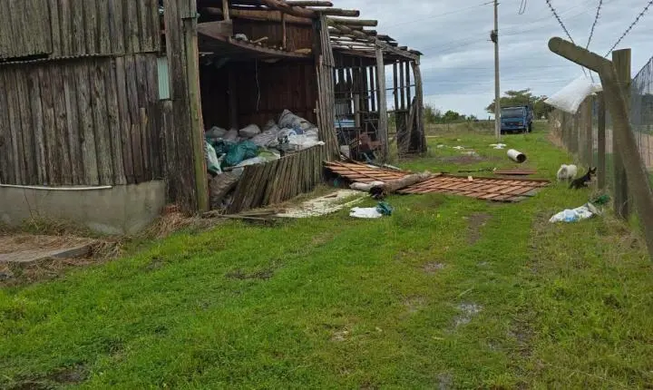 BARRANCO E SARAIVA TAMBÉM REGISTRAM ESTRAGOS APÓS PASSAGEM DO FORTE VENTOOS
