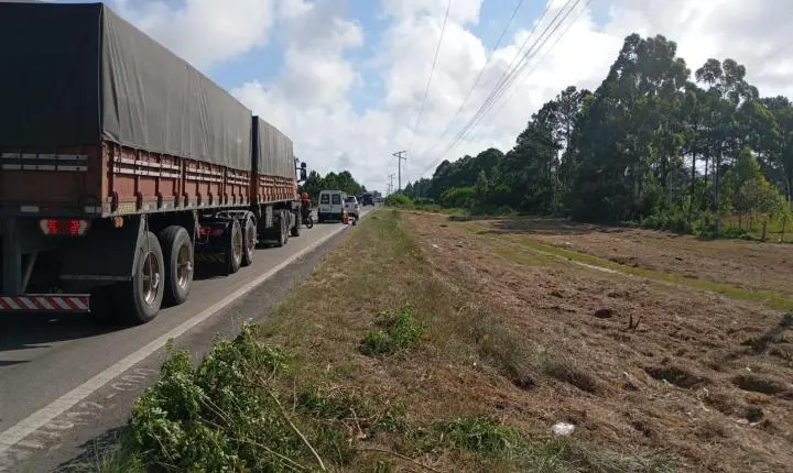 DNIT ALERTA PARA SERVIÇOS DE MANUTENÇÃO NA BR-101 ENTRE ESTREITO E SÃO JOSÉ DO NORTE