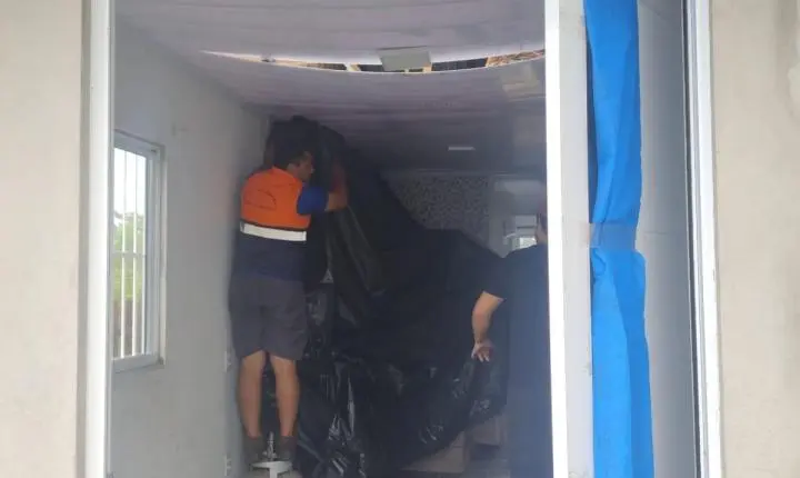 POSSÍVEL TORNADO CAUSA DESTELHAMENTO E MOBILIZA DEFESA CIVIL EM SÃO JOSÉ DO NORTE