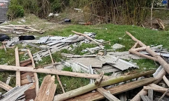 Temporal deixa 700 casas danificadas e 40 destruídas em São José do Norte